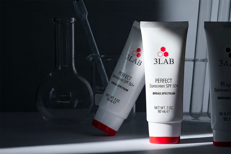 PERFECT Sunscreen SPF50+ in a lab